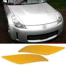 Load image into Gallery viewer, 2003-2008 Nissan 350Z 2Dr Headlight Eyelids Eyebrows Cover ABS