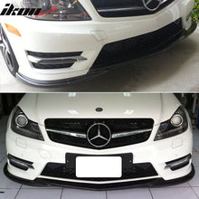 Load image into Gallery viewer, 2012-2014 Benz C-class W204 LCI GH Style Front Lip Carbon Fiber