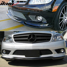 Load image into Gallery viewer, 2008-2011 Benz C Class W204 AMG Style Front Bumper Lip Carbon Fiber