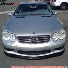 Load image into Gallery viewer, 2003-2006 Benz SL Class R230 AMG Style Front Bumper Lip Carbon Fiber