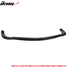 Load image into Gallery viewer, 2003-2006 Benz SL Class R230 AMG Style Front Bumper Lip Carbon Fiber