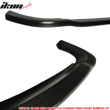 Load image into Gallery viewer, 2003-2006 Benz SL Class R230 AMG Style Front Bumper Lip Carbon Fiber