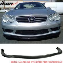 Load image into Gallery viewer, 2003-2006 Benz SL Class R230 AMG Style Front Bumper Lip Carbon Fiber
