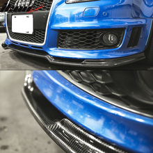 Load image into Gallery viewer, 2006-2008 Audi A4 B7 Sedan Front Bumper Lip Carbon Fiber