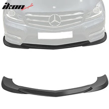 Load image into Gallery viewer, 2012-2014 Benz W204 C Class GH Style 3PC Unpainted Front Bumper Lip