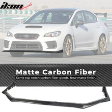 Load image into Gallery viewer, 2018-2021 Subaru WRX STI Sedan Front Bumper Lip Carbon Fiber