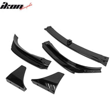 Load image into Gallery viewer, 2017-2023 Tesla Model 3 V Style 5PCS Painted #PBSB Front Bumper Lip PP