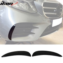 Load image into Gallery viewer, 2017-2021 Benz W213 E Class Sedan AMG Style #040 Black Front Vent Flap