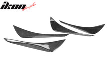 Load image into Gallery viewer, 2017-2020 Subaru BRZ Toyota 86 GT86 Front Bumper Canards Carbon Fiber