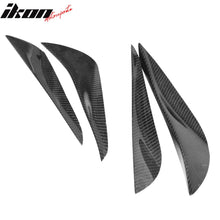 Load image into Gallery viewer, 2017-2020 Subaru BRZ Toyota 86 GT86 Front Bumper Canards Carbon Fiber