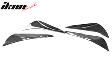 Load image into Gallery viewer, 2017-2020 Subaru BRZ Toyota 86 GT86 Front Bumper Canards Carbon Fiber