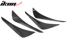 Load image into Gallery viewer, 2017-2020 Subaru BRZ Toyota 86 GT86 Front Bumper Canards Carbon Fiber