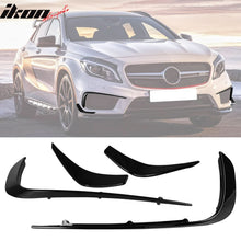 Load image into Gallery viewer, 2014-2016 Benz W156 GLA-Class Painted #040 Black Front Vent Flaps ABS