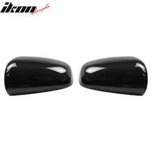 Load image into Gallery viewer, 2005-2008 Audi A4 A6 Rear View Mirror Cover Carbon Fiber OEM Style 2PC