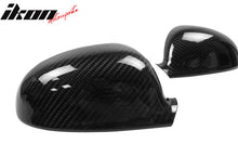 Load image into Gallery viewer, 2005-2006 Volkswagen VW Golf MK5 Rear View Mirror Covers Carbon Fiber