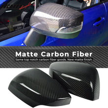 Load image into Gallery viewer, 2015-2021 Subaru WRX STI Side Rear View Mirror Cover Carbon Fiber