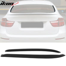 Load image into Gallery viewer, 2008-2014 BMW E71 E72 X6 X6M Rear Window Fin Trims Diffuser Spoiler