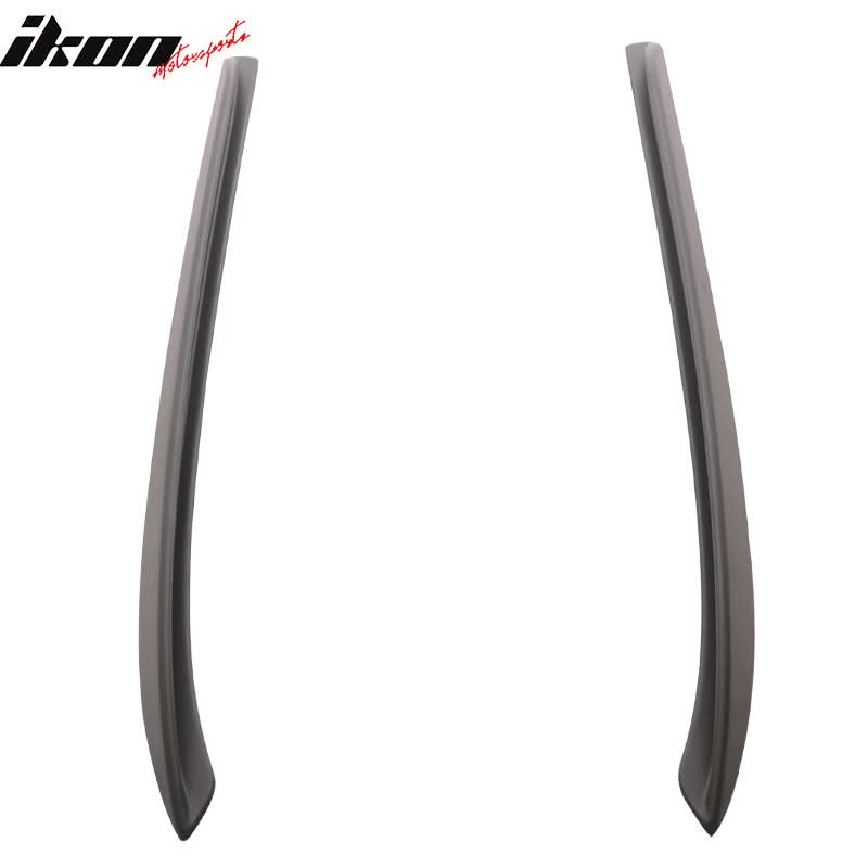 2008-2014 BMW E71 E72 X6 X6M Rear Window Fin Trims Diffuser Spoiler