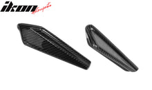 Load image into Gallery viewer, 2015-2021 Subaru WRX STI Style Front Bumper Canards Carbon Fiber Vents