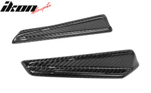 Load image into Gallery viewer, 2015-2021 Subaru WRX STI Style Front Bumper Canards Carbon Fiber Vents