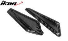 Load image into Gallery viewer, 2015-2021 Subaru WRX STI Style Front Bumper Canards Carbon Fiber Vents
