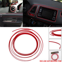 Load image into Gallery viewer, Gap Red Line Moulding Trim Edgeinterior Accessory Decor 5 Meters