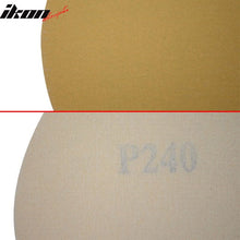 Load image into Gallery viewer, 10PCS Disc 240 Grit 5 PSA Auto Sanding Paper Sheets Sandpaper Velcro