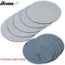 Load image into Gallery viewer, 100PC 5in 127mm 80 Grit Auto Sanding Disc Sandpaper Sheets Sand Paper