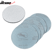 Load image into Gallery viewer, 10PCS Dry 5in Round Sand Paper Discs P120 Grit Repair Sand Sheet