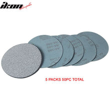 Load image into Gallery viewer, 50PC 5in 127mm 180 Grit Auto Sanding Disc Sandpaper Sheets Sand Paper