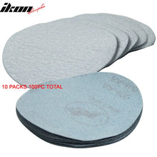 Load image into Gallery viewer, 100PC 5in 127mm 400 Grit Auto Sanding Disc Sandpaper Sheets Sand Paper