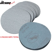 Load image into Gallery viewer, 50PC 5in 127mm 400 Grit Auto Sanding Disc Sandpaper Sheets Sand Paper