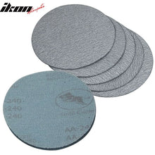 Load image into Gallery viewer, 10PC 5in 127mm 240 Grit Auto Sanding Disc Sandpaper Sheets Sand Paper