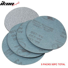 Load image into Gallery viewer, 50PC 5in 127mm 100 Grit Auto Sanding Disc Sandpaper Sheets Sand Paper