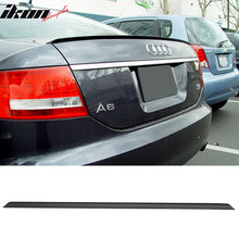 Load image into Gallery viewer, 2005-2011 Audi A6 C6 PV Style Black Trunk Spoiler PUF