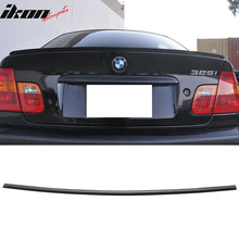 Load image into Gallery viewer, 1999-2005 BMW E46 PV Style Black Trunk Spoiler PUF