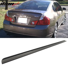 Load image into Gallery viewer, 2005-2010 infiniti M35 M45 4Door PV Style Black Trunk Spoiler PUF