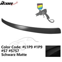 Load image into Gallery viewer, 2009-2014 Audi A4 Quattro B8 Sedan 4Door Painted ABS Rear Roof Spoiler