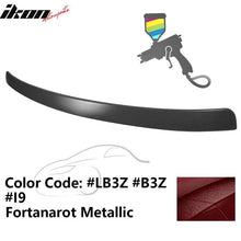 Load image into Gallery viewer, 2009-2014 Audi A4 Quattro B8 Sedan 4Door Painted ABS Rear Roof Spoiler