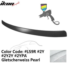 Load image into Gallery viewer, 2009-2014 Audi A4 Quattro B8 Sedan 4Door Painted ABS Rear Roof Spoiler
