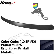 Load image into Gallery viewer, 2009-2014 Audi A4 Quattro B8 Sedan 4Door Painted ABS Rear Roof Spoiler