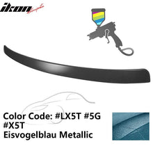 Load image into Gallery viewer, 2009-2014 Audi A4 Quattro B8 Sedan 4Door Painted ABS Rear Roof Spoiler