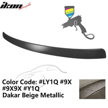 Load image into Gallery viewer, 2009-2014 Audi A4 Quattro B8 Sedan 4Door Painted ABS Rear Roof Spoiler
