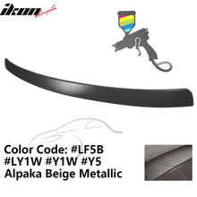 Load image into Gallery viewer, 2009-2014 Audi A4 Quattro B8 Sedan 4Door Painted ABS Rear Roof Spoiler