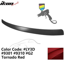 Load image into Gallery viewer, 2009-2014 Audi A4 Quattro B8 Sedan 4Door Painted ABS Rear Roof Spoiler