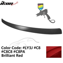 Load image into Gallery viewer, 2009-2014 Audi A4 Quattro B8 Sedan 4Door Painted ABS Rear Roof Spoiler