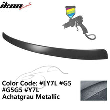 Load image into Gallery viewer, 2009-2014 Audi A4 Quattro B8 Sedan 4Door Painted ABS Rear Roof Spoiler