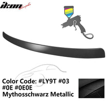 Load image into Gallery viewer, 2009-2014 Audi A4 Quattro B8 Sedan 4Door Painted ABS Rear Roof Spoiler