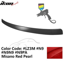 Load image into Gallery viewer, 2009-2014 Audi A4 Quattro B8 Sedan 4Door Painted ABS Rear Roof Spoiler