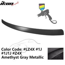 Load image into Gallery viewer, 2009-2014 Audi A4 Quattro B8 Sedan 4Door Painted ABS Rear Roof Spoiler